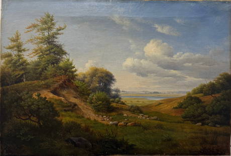 John Williamson (American, 1826–1885): John Williamson was a 19th-century American landscape painter associated with the Hudson River School. His works often depict serene natural scenes with meticulous detail and a romantic sensibility, c