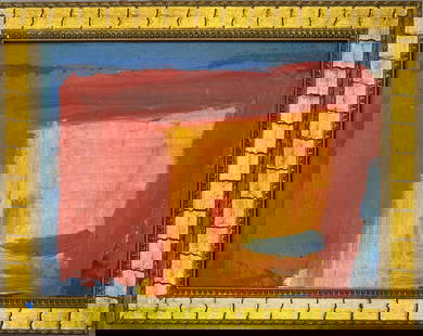 Howard Hodgkin (British, 1932–2017): Howard Hodgkin was a celebrated British painter known for his bold use of color and gestural brushwork. Often blurring the line between abstraction and representation, his works convey deep emotion an