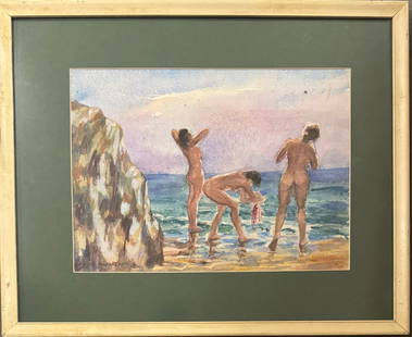 Maurice George Logan (American, 1886-1977): Maurice George Logan (1886–1977) was an American painter known for his vibrant landscapes and urban scenes, particularly of California. Born in San Francisco, he was a member of the Society of Six,