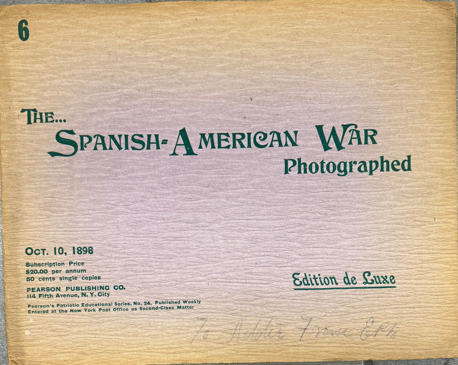The Spanish American War Photographed, Edition de Luxe (Magazine Set, 1898) (1 of 9)