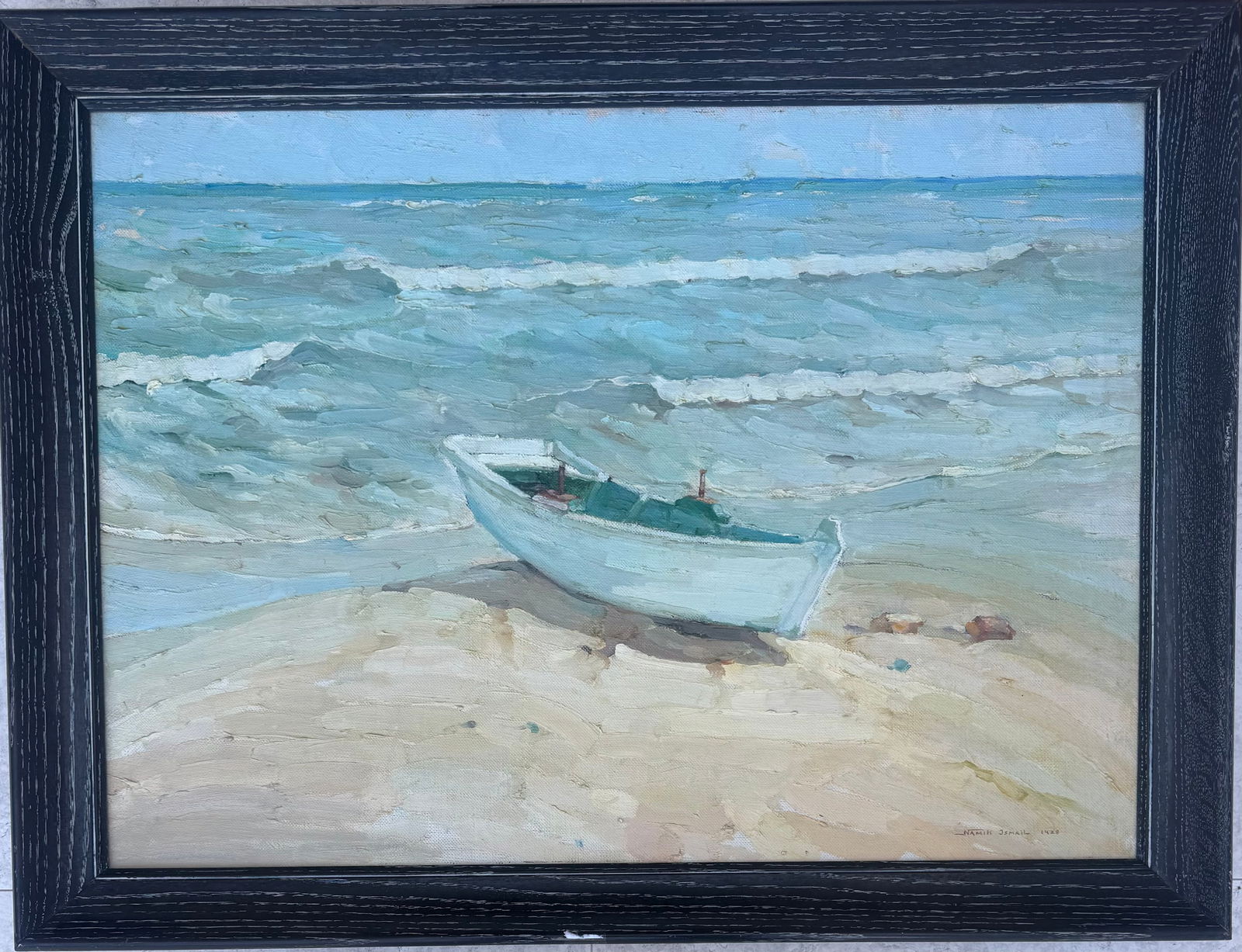 Namik Ismail (Turkish, 1890-1935): Namik Ismail was an important early modern Turkish painter whose work blended Impressionist influences with a distinctly local sensibility. Known for his atmospheric landscapes, portraits, and scenes