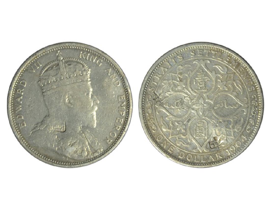 Straits Settlements 1904 One Dollar Silver (1 of 1)