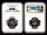 454: CHINA 1980 Olympic Silver Proof Piedfort (4) NGC - 4
