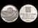 1097: CHINA 1984 Great Wall Large Silver Medal, error t