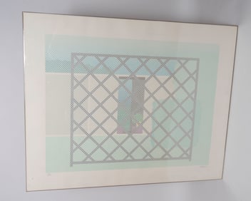William Tillyer "The Garden Fence"