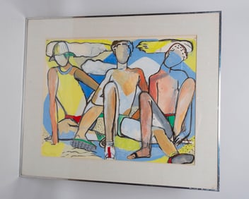 Robert Bardo "People at the Beach"
