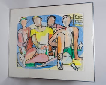 Robert Bardo "People at the Beach"