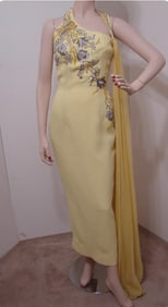 Vintage Mr. Blackwell custom gown