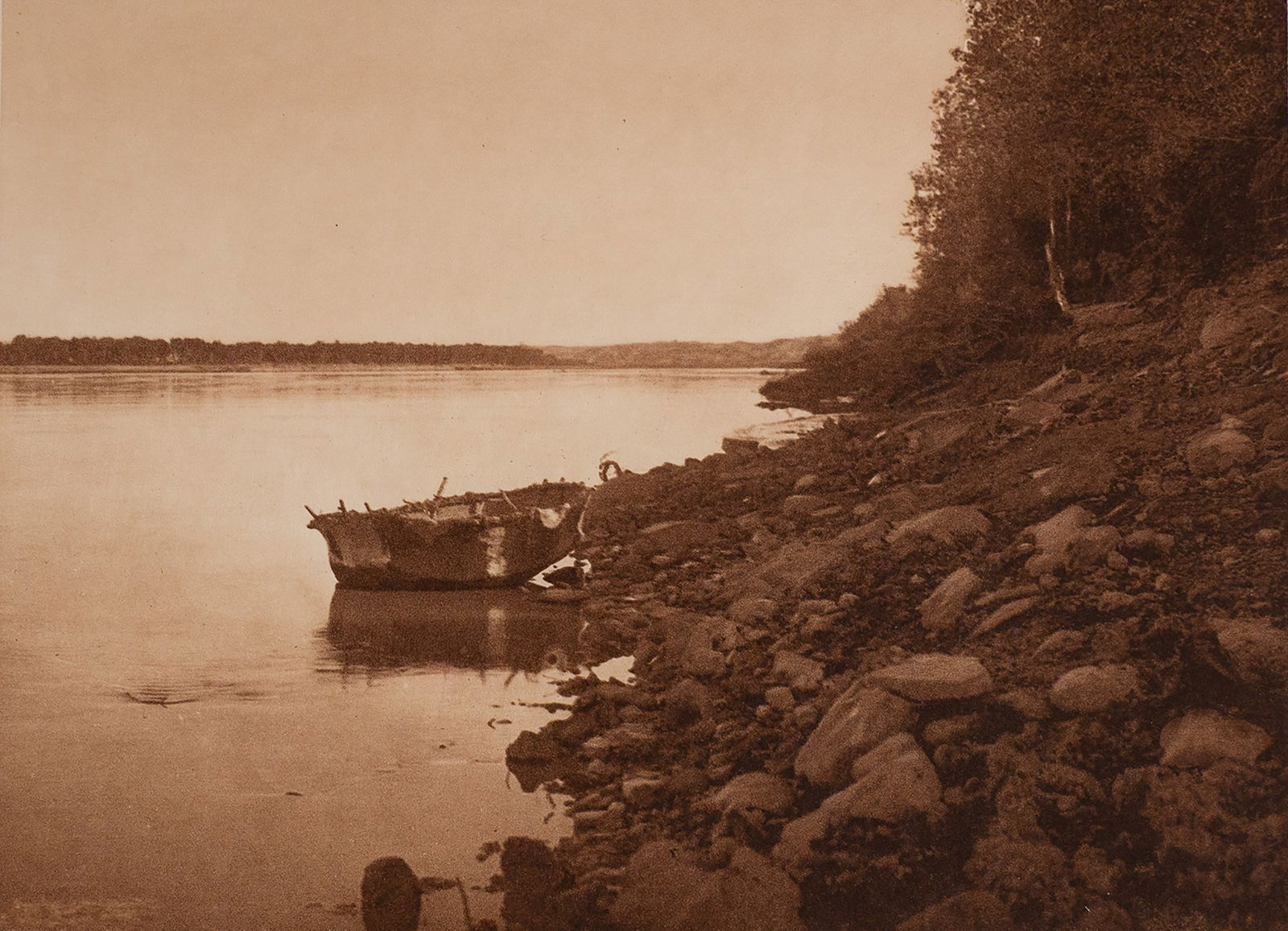 Hidatsa Bull - Boat (1 of 4)