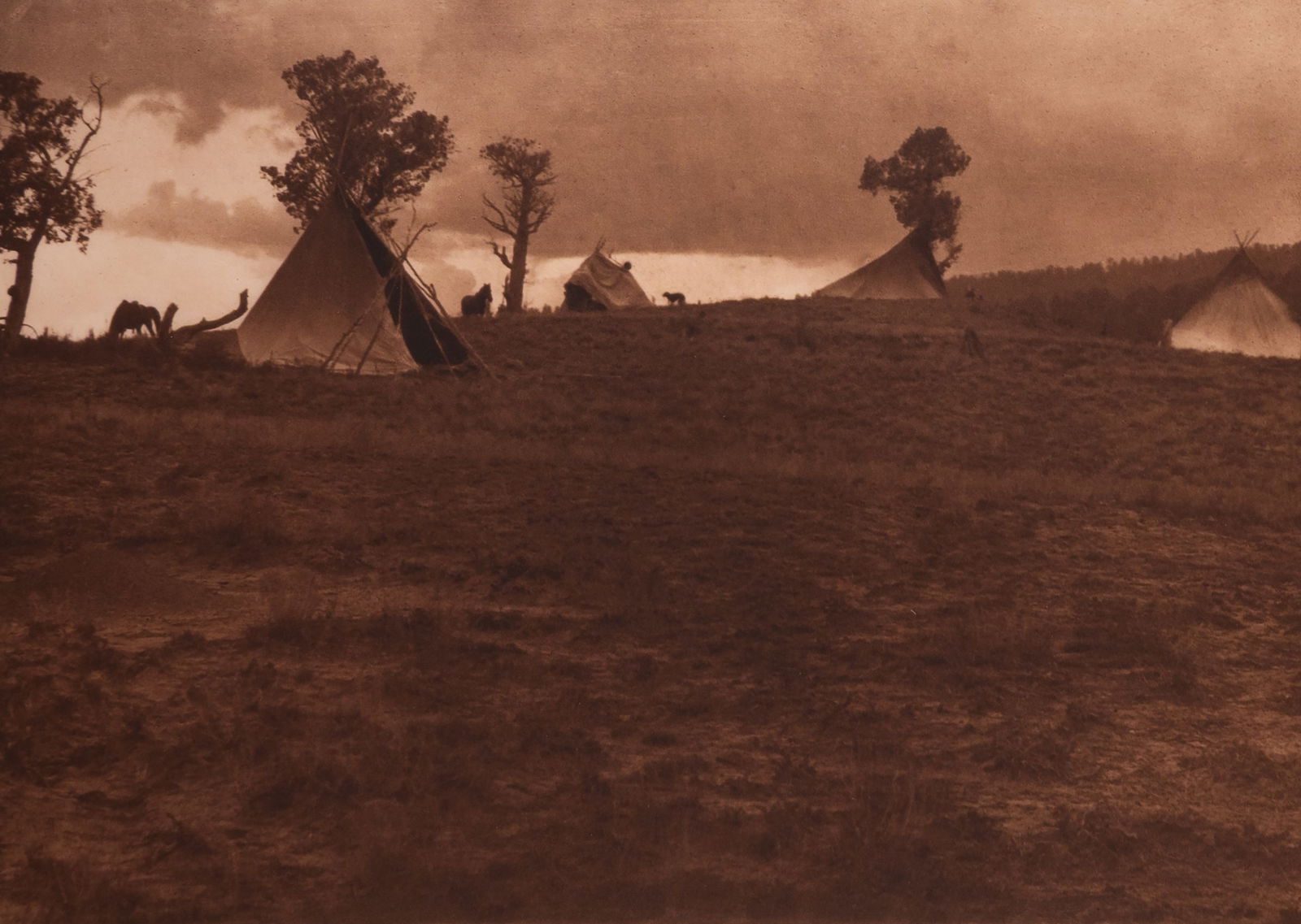 A Hilltop Camp - Jicarilla (1 of 5)