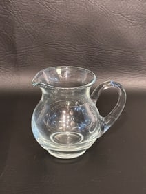 Mini Clear Glass Pitcher