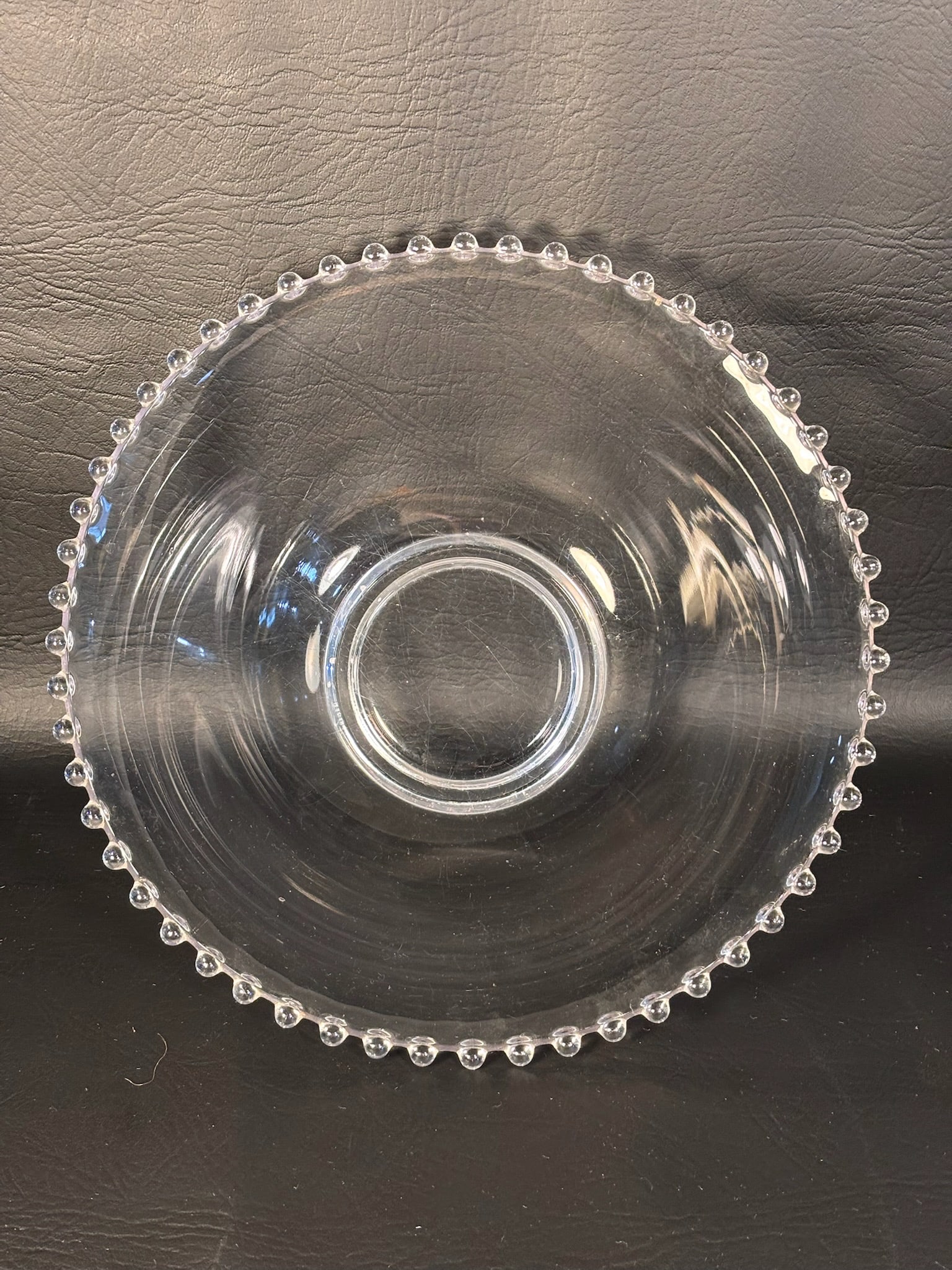 Imperial Glass Candlewick Serving Bowl Beaded Edge (1 of 5)