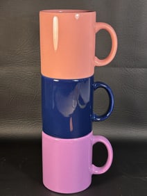 Waechtersbach Colorful Coffe Mug Trio Spain