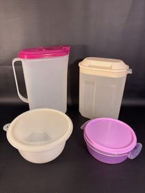 Vintage Tupperware and Rubbermaid Container Lot