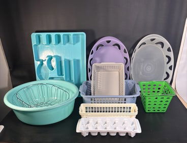 Household Kitchen Organizing Lot