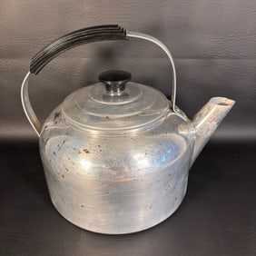 Priscilla Ware USA Made Aluminum Tea Kettle with Lid