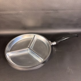 The Everedy Co USA Made Stainless Steel 3 Part Egg Skillet