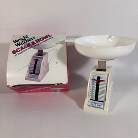 Weight Watchers Scale and Bowl