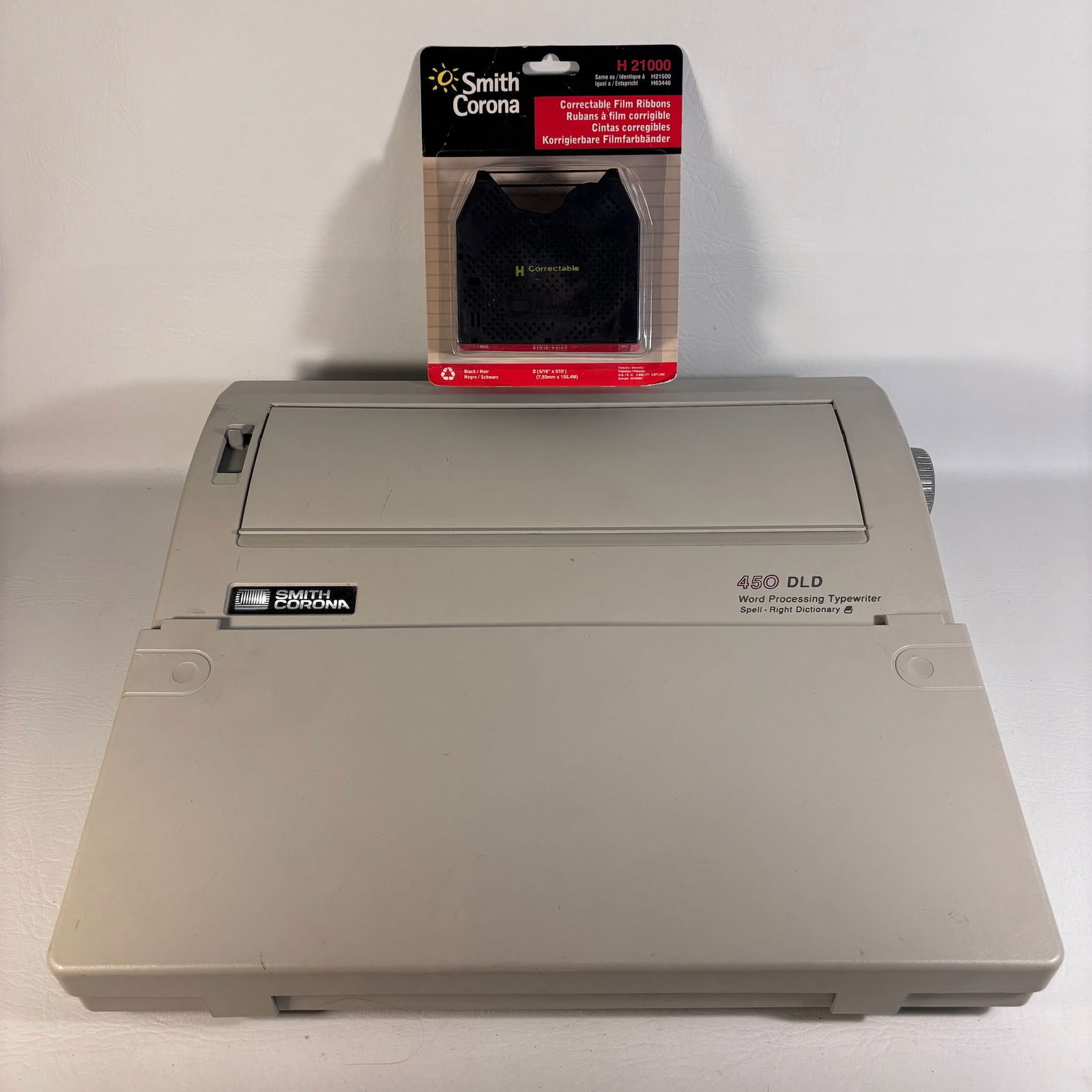 Vintage Smith Corona Typewriter and Film Ribbons (1 of 7)