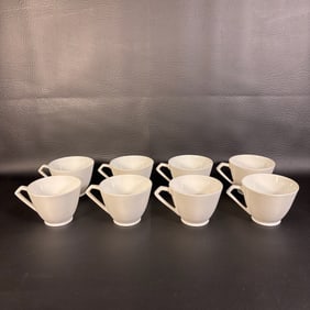 MCM Porcelain Cappuccino Cup Set of 8