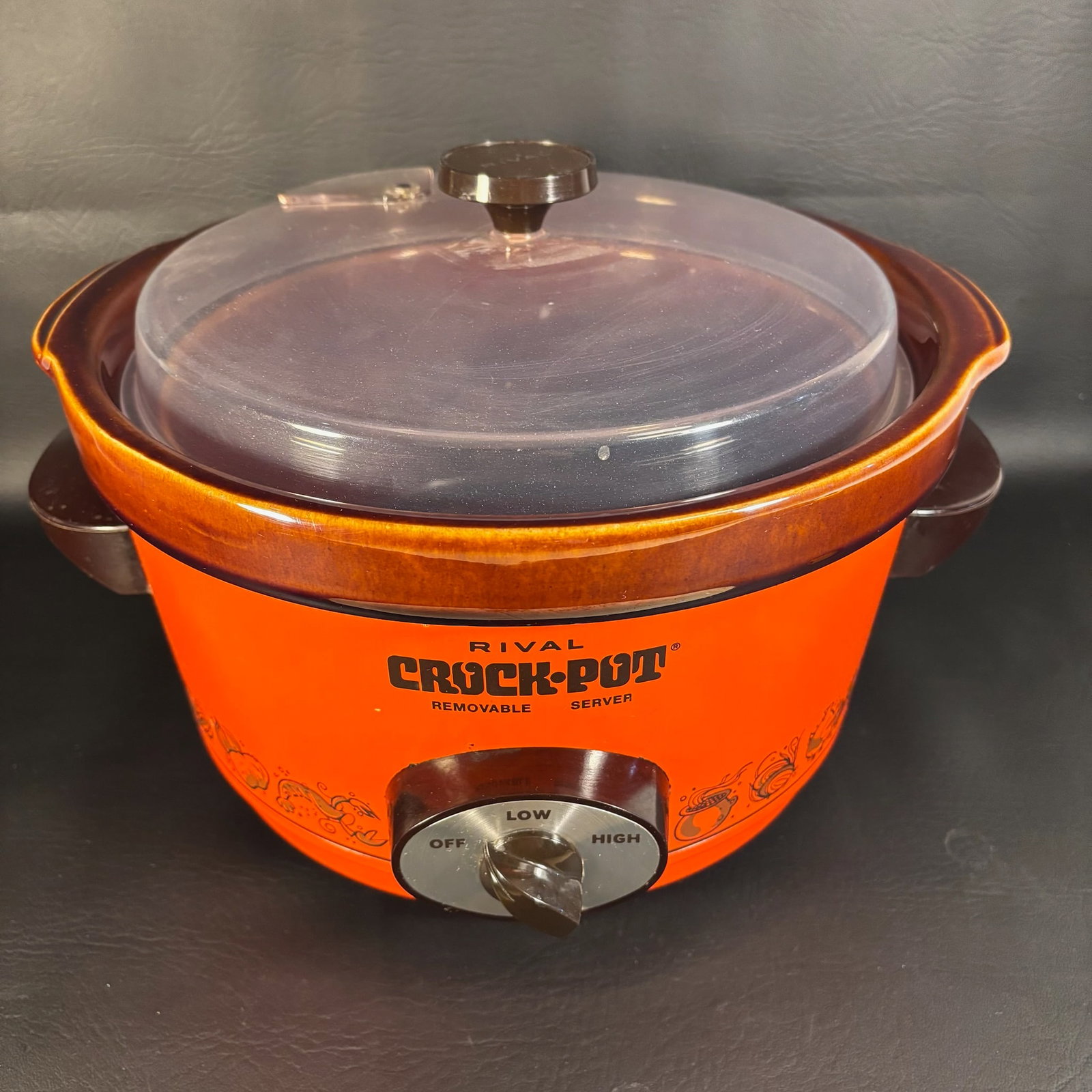 Vintage Rival Crock Pot: Item comes exactly as pictured