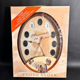 Vintage Picture Frame Clock