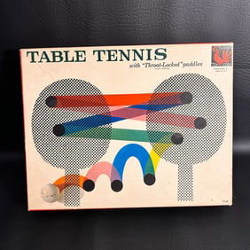 Vintage Travel Table Tennis Game