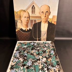Vintage American Gothic 500 Piece Puzzle