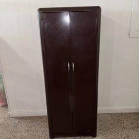 Vintage Metal Waredrobe for Clothes Storage