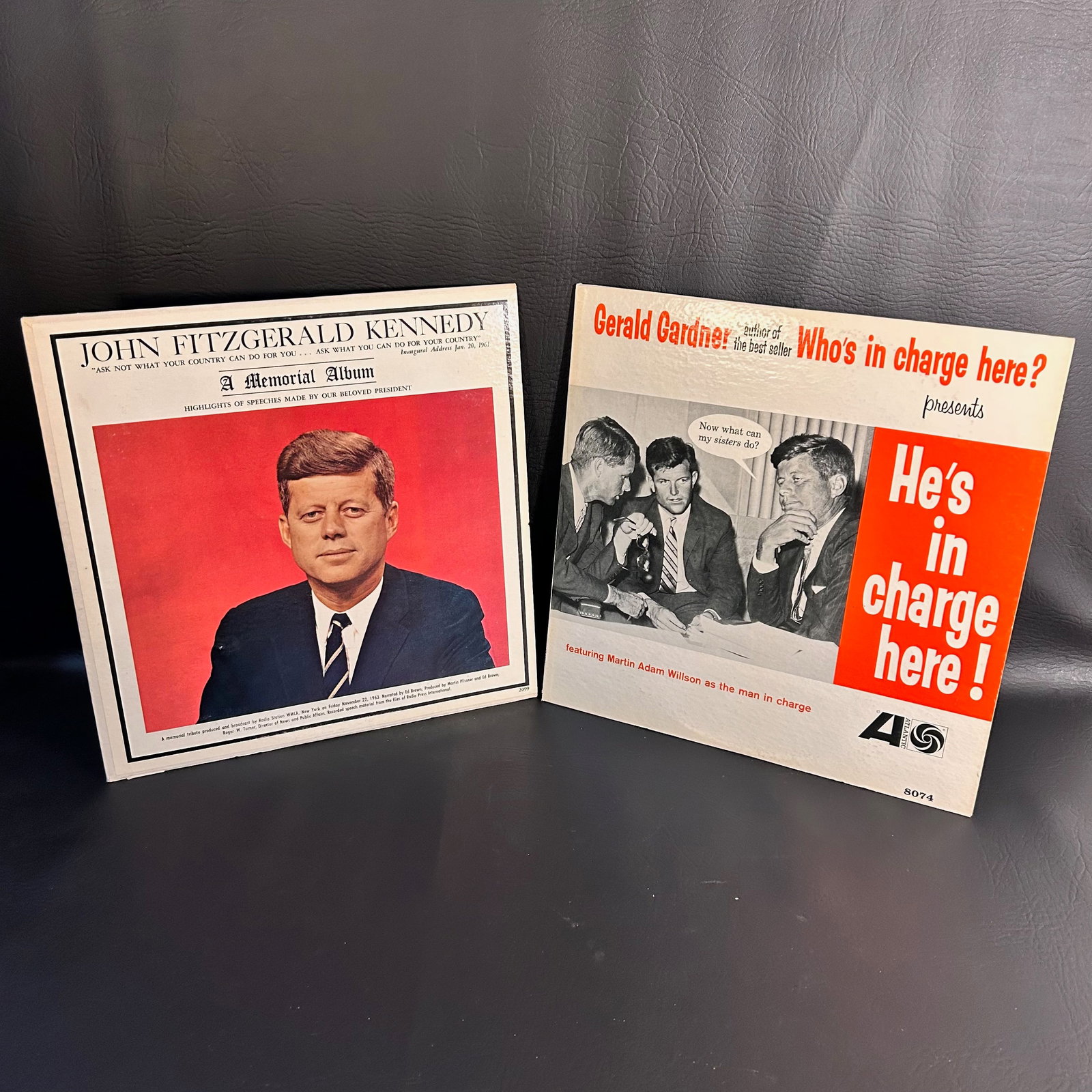 John F Kennedy Era Vinyl Pair (1 of 6)