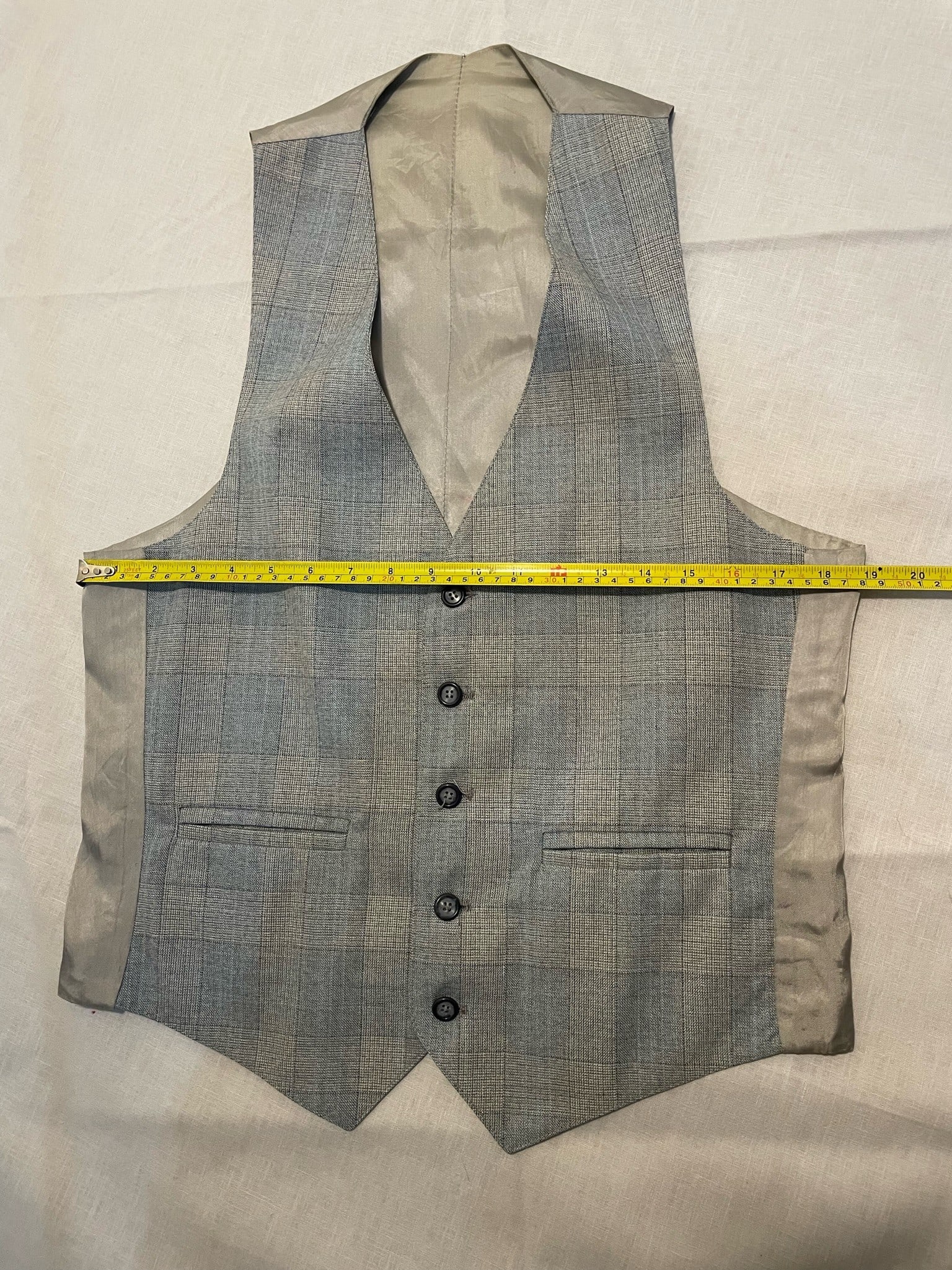 Vintage Handmade Vest: Size L