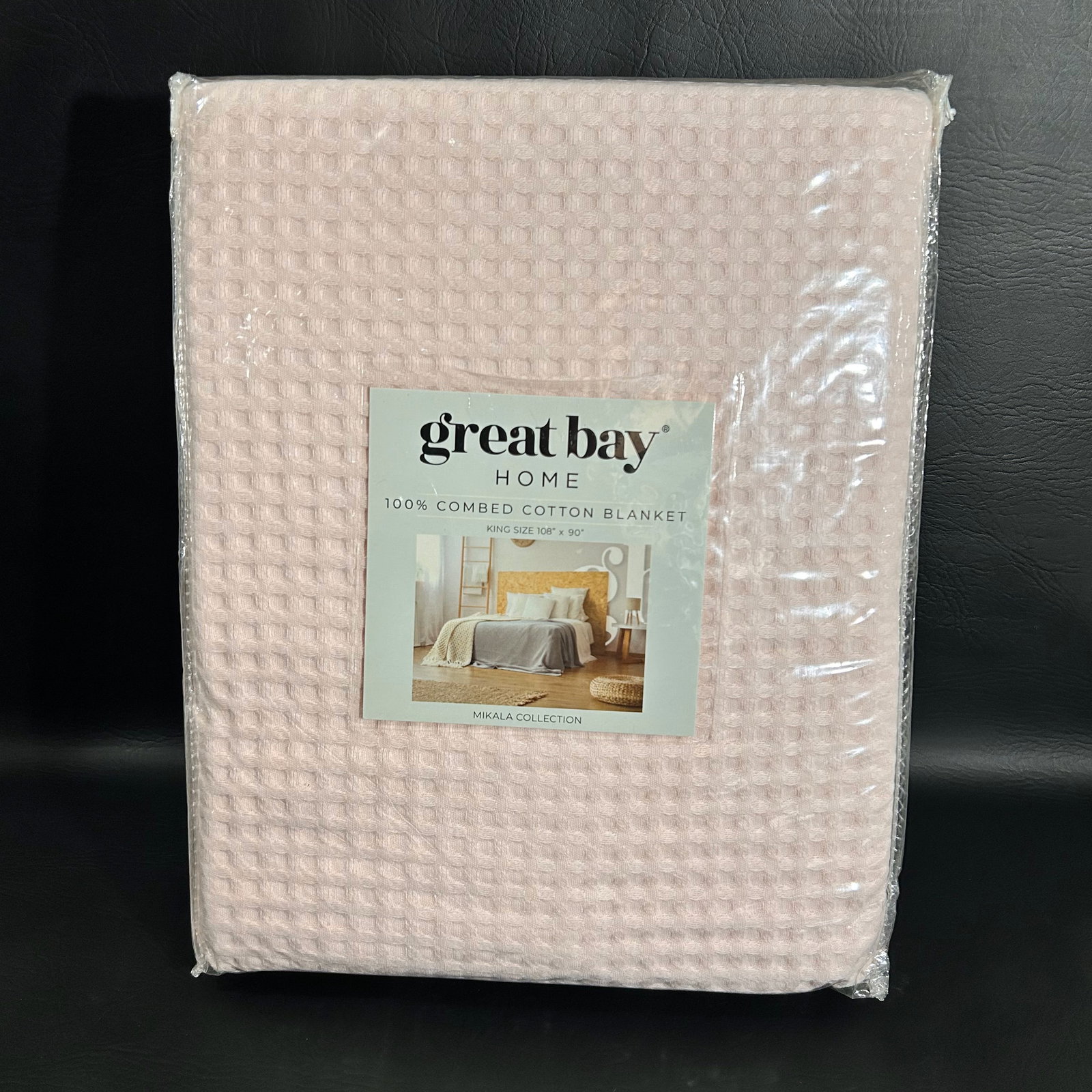 NEW 100% Cotton King Size Cover: W13in H16in D4in