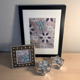 Winter Household Decor Lot of 4