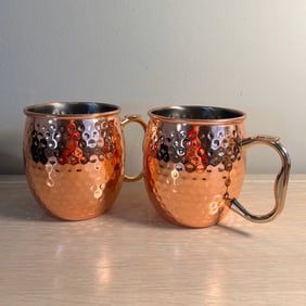 Pair of Moscow Mule Mugs, LIKE NEW