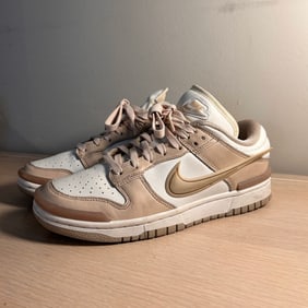 Authentic NIKE Dunk Low Twist "Sanddrift" Sneakers Women 8