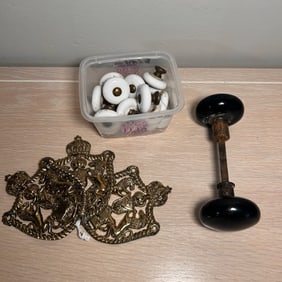 Lot of Antique and Vintage Household Hardware