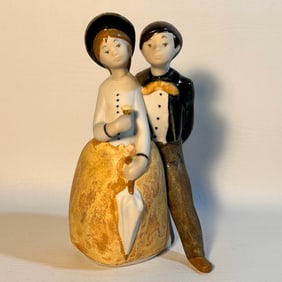 Vintage Rex Valencia Handmade Porcelain Figruine MADE IN SPAIN