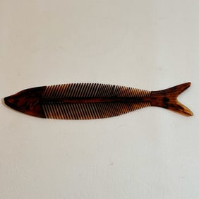 Vintage Fishbone Shaped Hair Comb