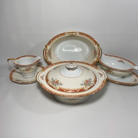 5 Piece Vintage Noritake Tableware Set