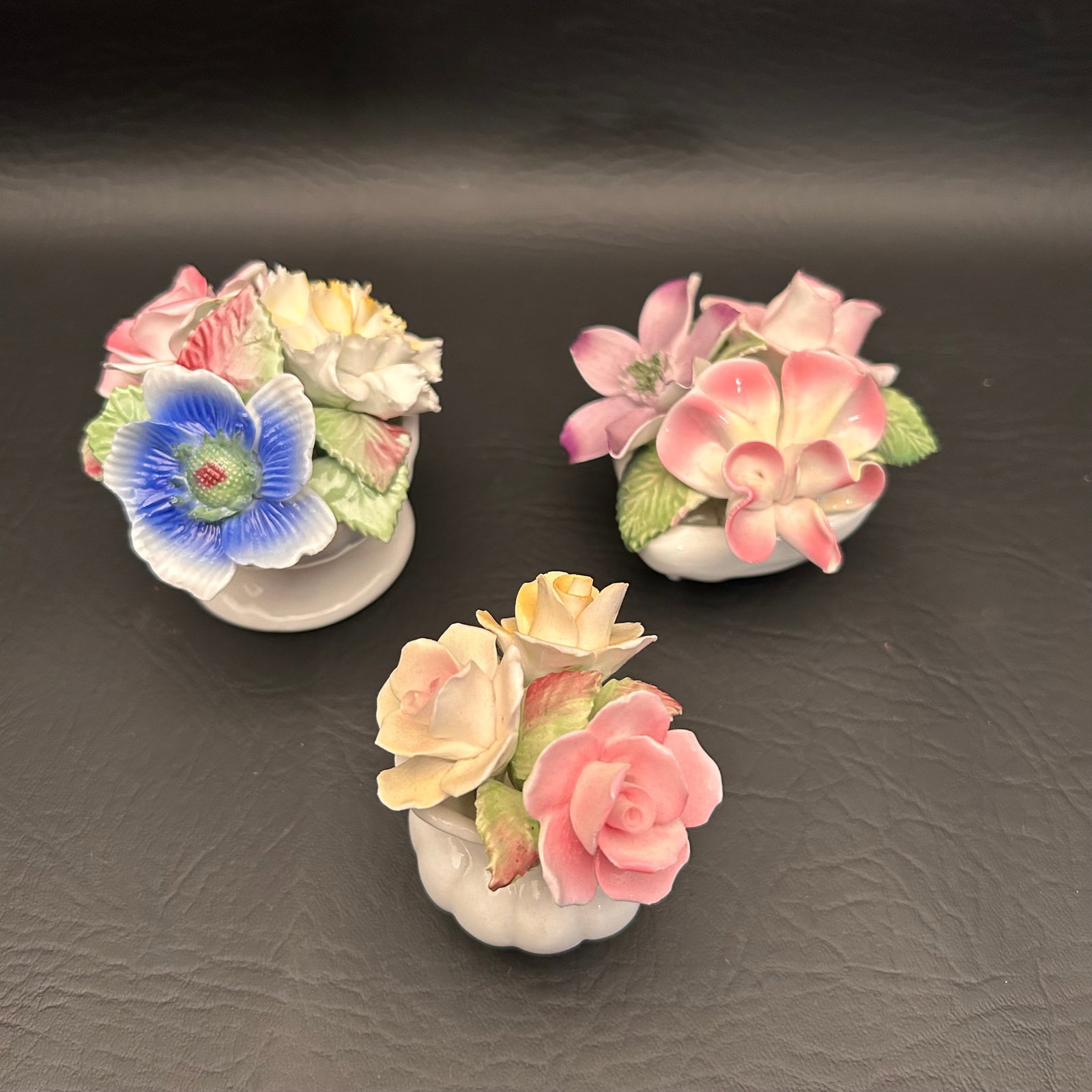 Royale Stratford Fine Bone China Flower Bouquets, MADE IN ENGLAND: Measurements available upon request