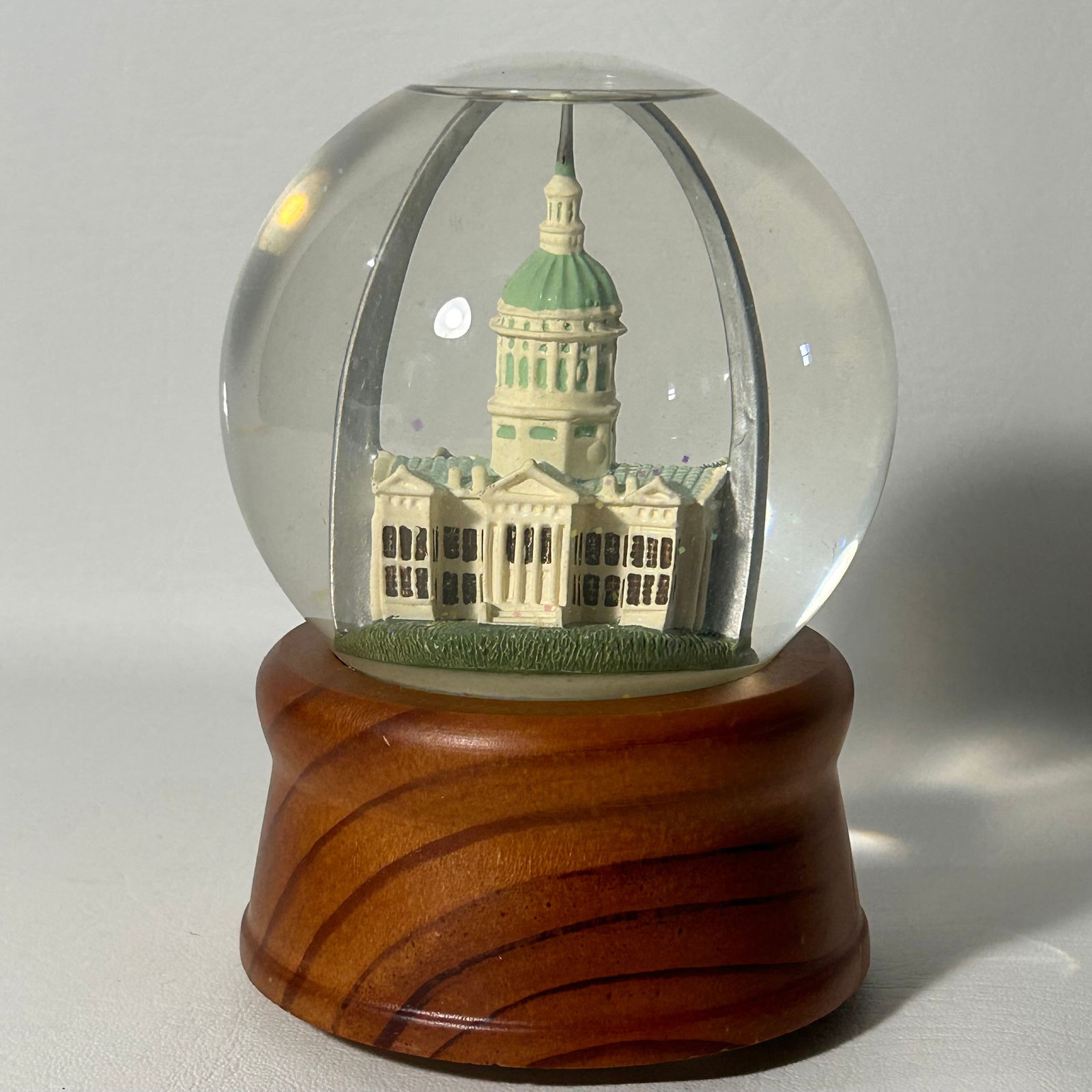 St. Louis Snowglobe with Arch Over Old Courthouse (1 of 4)