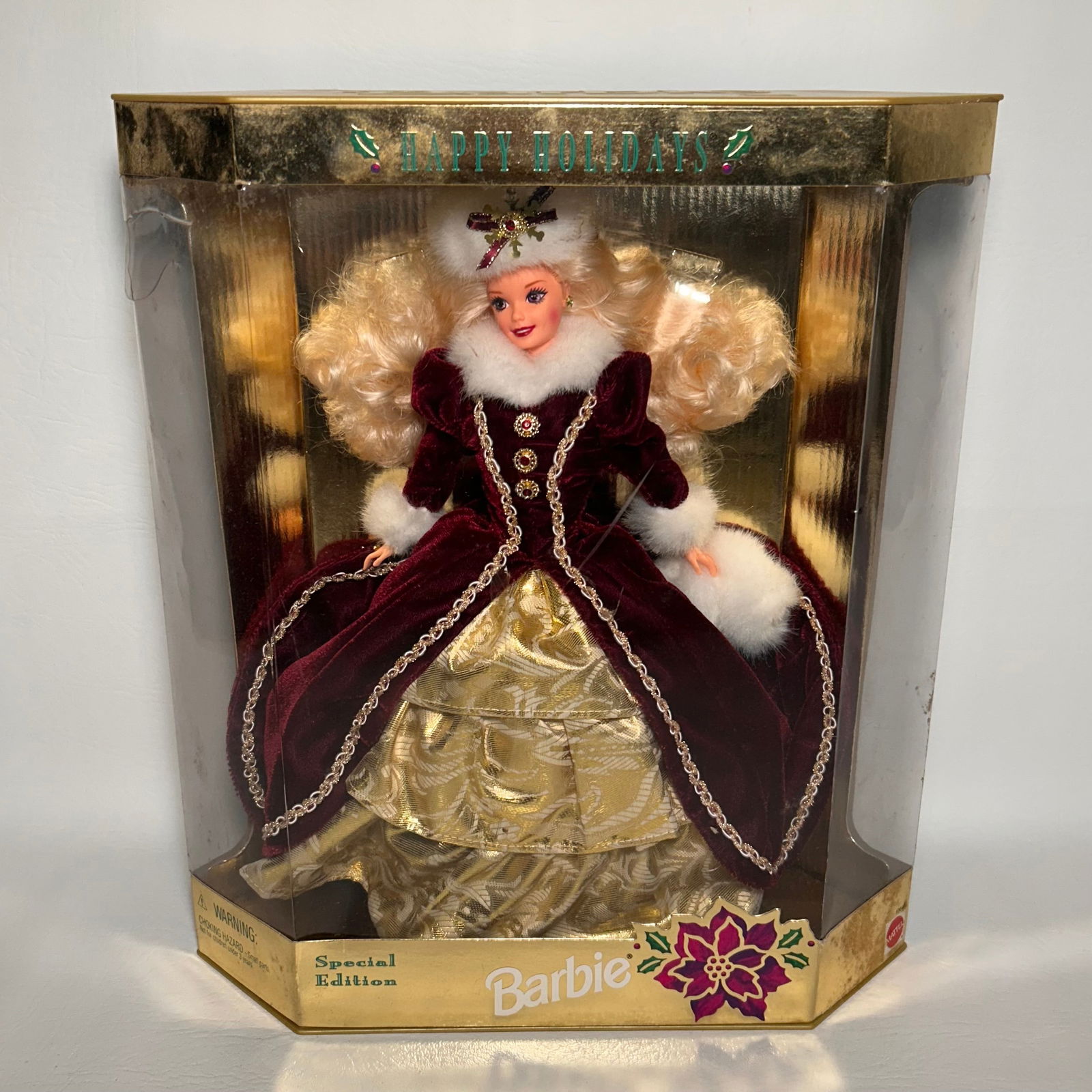 Special Edition Happy Holidays Barbie Christmas 1996 IN BOX