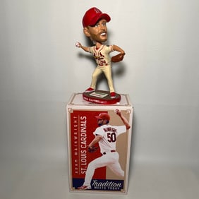 NEW STL Cardinals Adam Wainwright Bobblehead