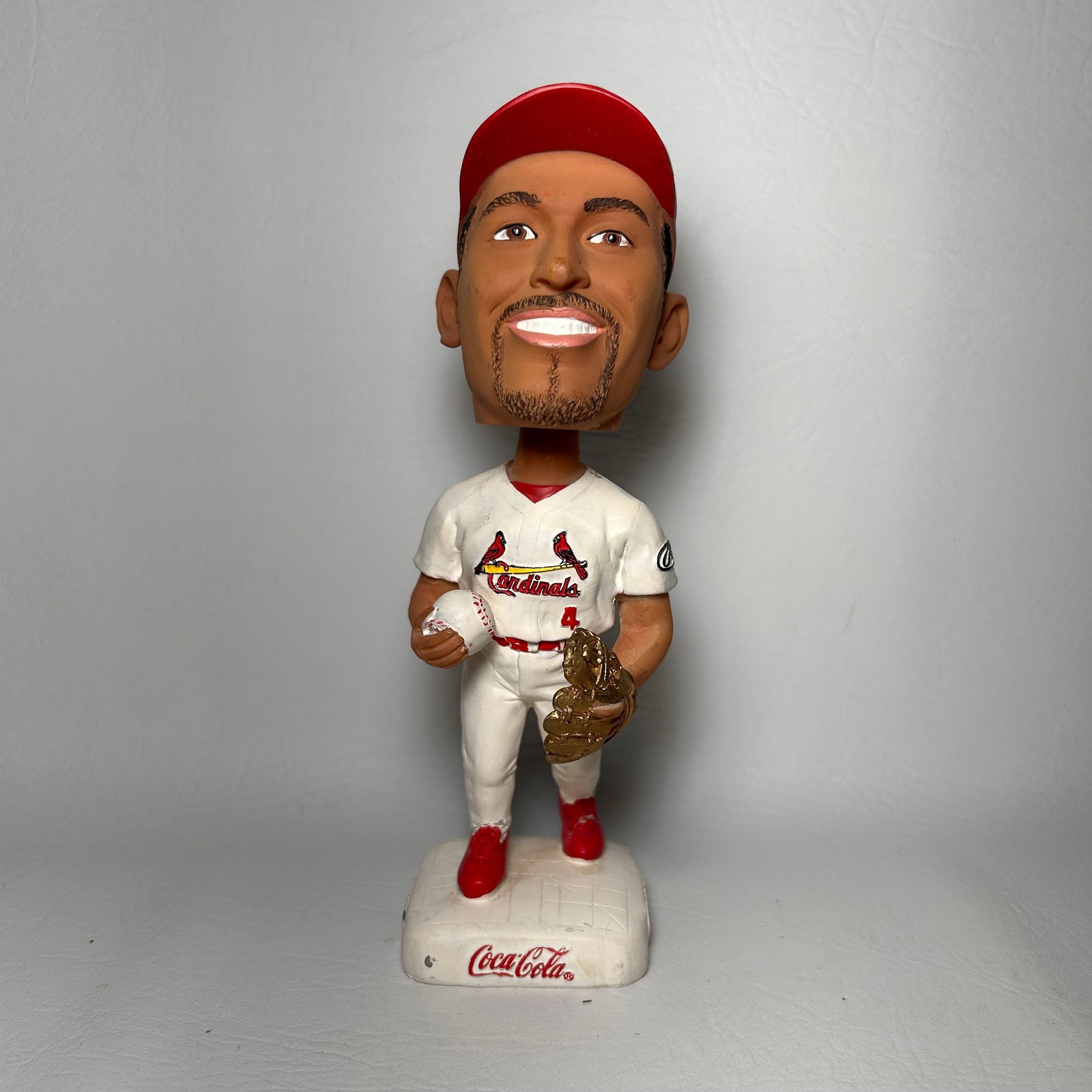 STL Cardinals Fernando Vina 2001 Gold Glove Winner Bobblehead (1 of 4)