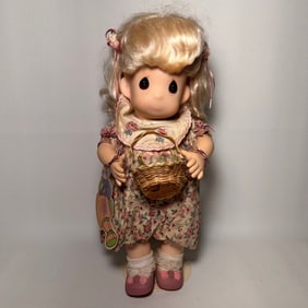 Precious Moments Garden of Friends "June" Doll with Stand