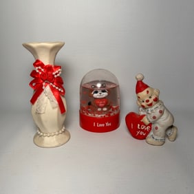 Red Love Trinket Lot of 2