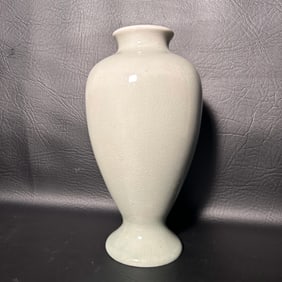 Vintage Ceramic Vase with Beautiful Crackle Glaze