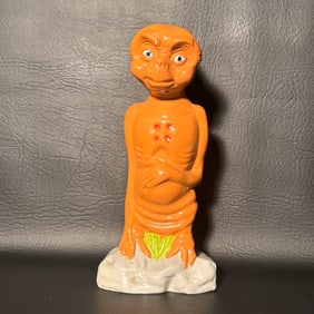 Handmade E.T Novelty Ceramic Statue
