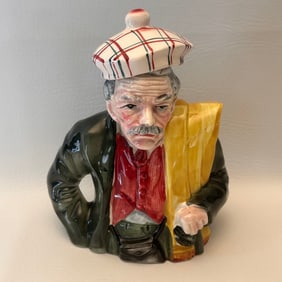 Vintage Japanese Scottish Man Decanter