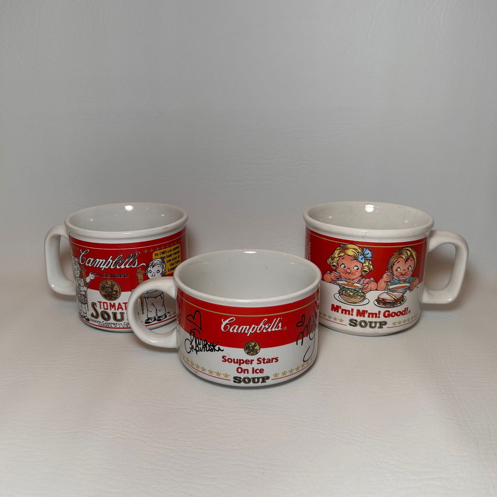 3 1990's Campbell's Novelty Soup Mugs (1 of 2)
